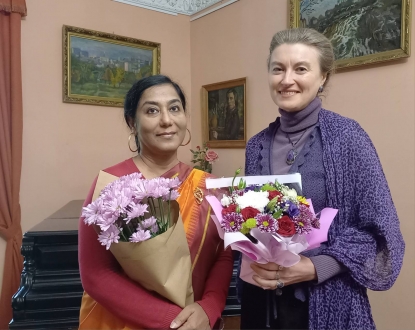 У Київському літературно-меморіальному музеї Максима Рильського прозвучали поезії Рабіндраната Таґора